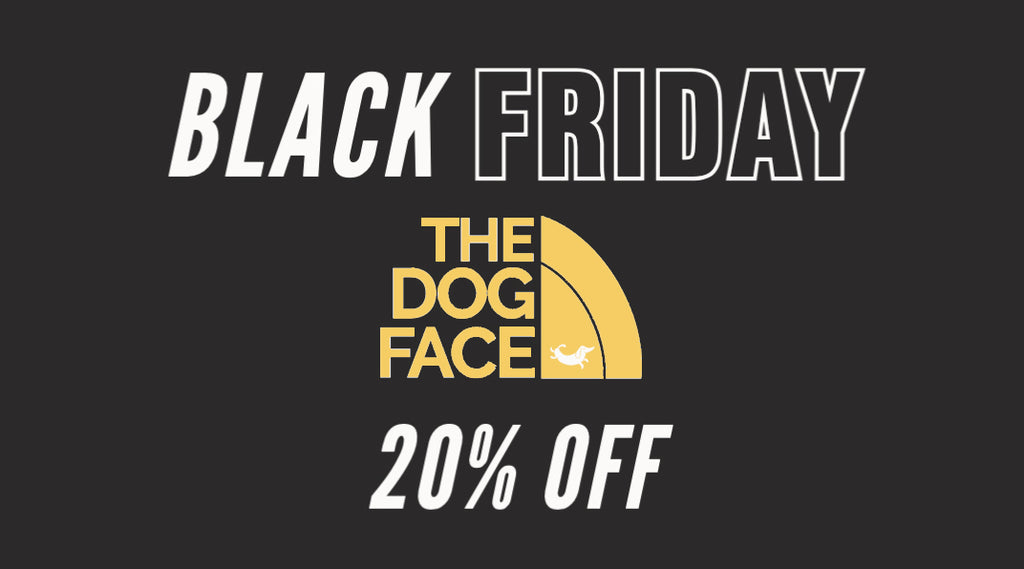 Black friday the dog face 2022