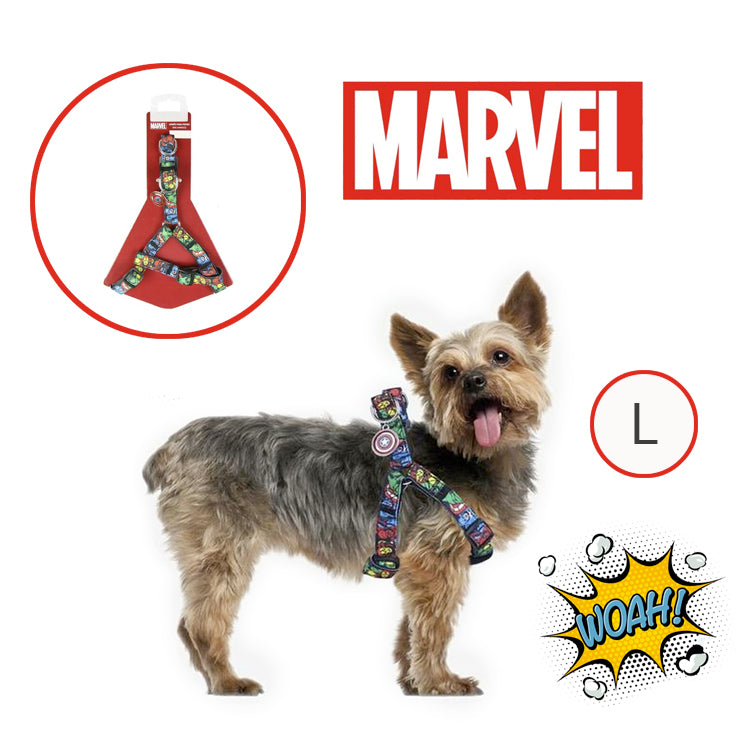 Pettorina per Cani Marvel Nero L