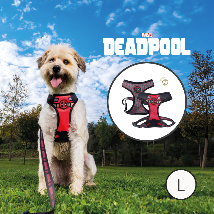 Pettorina per Cani Double Face Deadpool L
