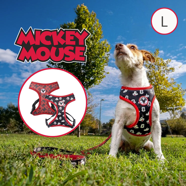 Pettorina per Cani double face Disney Mickey Mouse L