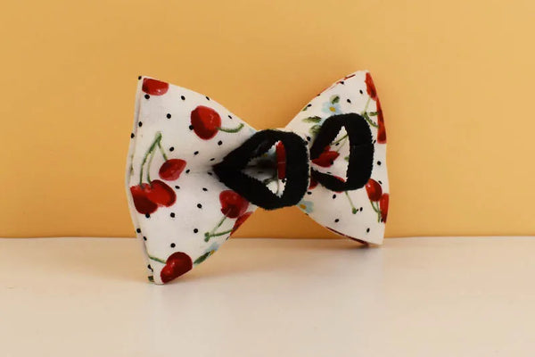 Personalizzabile - set pettorina per cani ciliegie