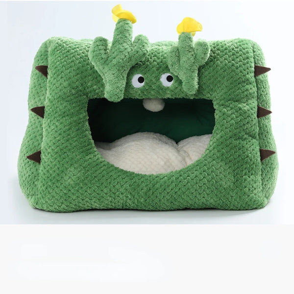 Cuccia per cani morbida cactus