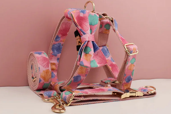 Personalizzabile - set pettorina per cani conchiglie