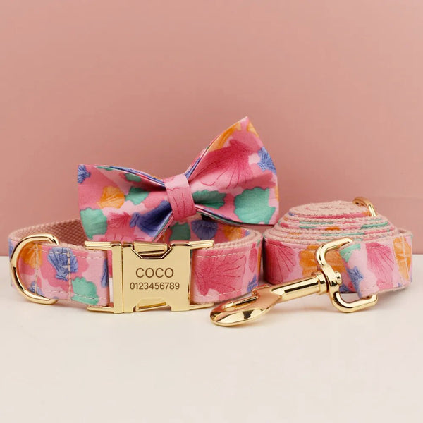Personalizzabile - set pettorina per cani conchiglie