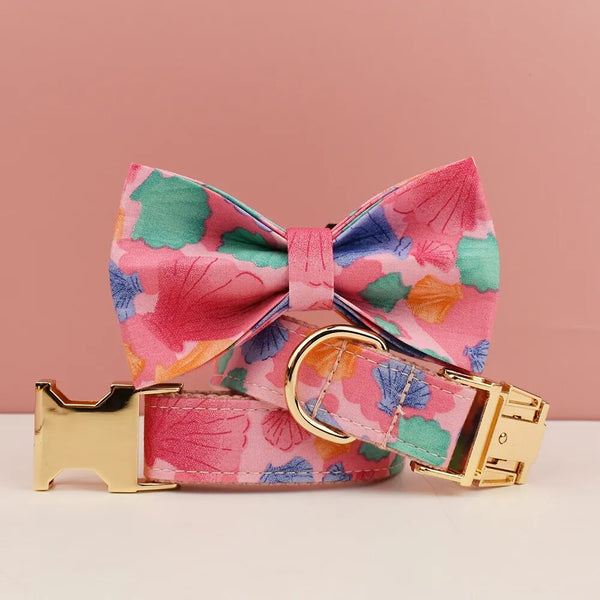 Personalizzabile - set pettorina per cani conchiglie