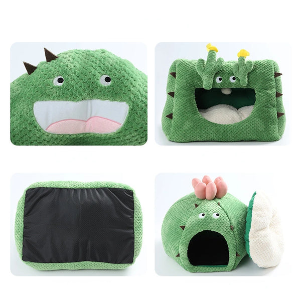 Cuccia per cani morbida cactus