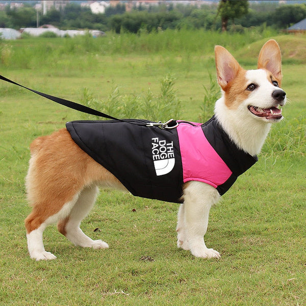 GIUBBOTTO PER CANI SMANICATO BICOLOR