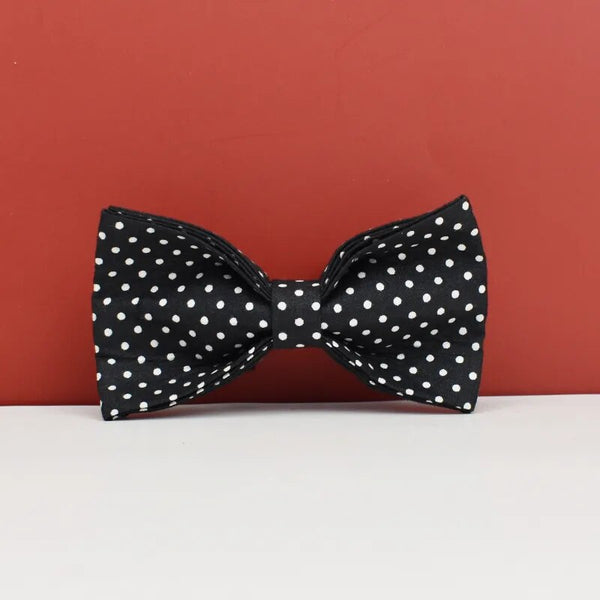 Personalizzabile - set pettorina per cani pois nero