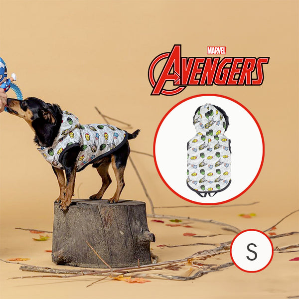 Cappotto per Cani The Avengers Grigio S