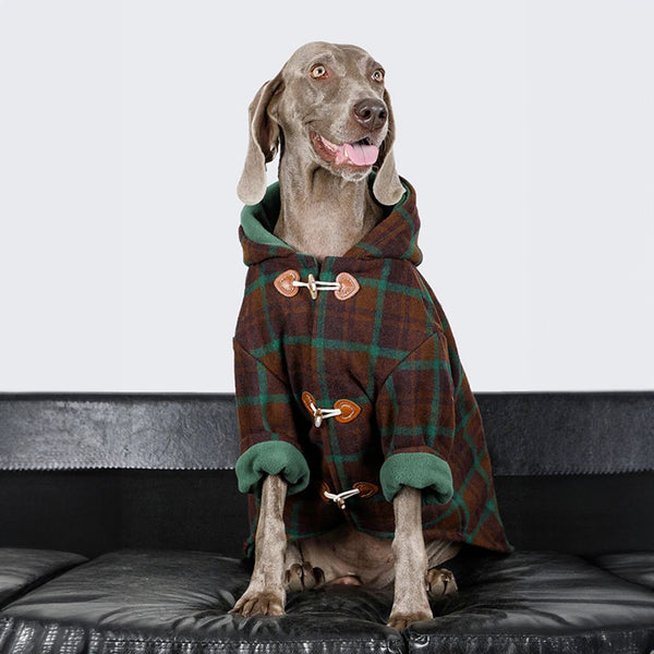 Cappotto montgomery elegante per cani