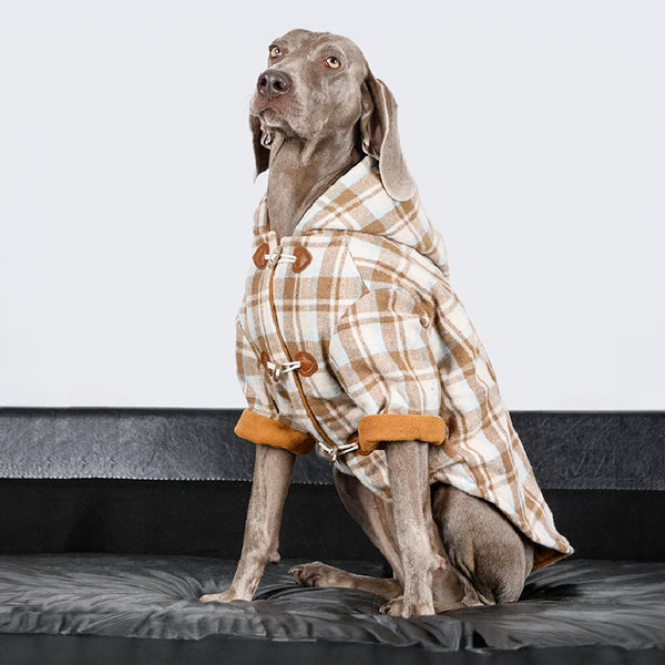 Cappotto montgomery elegante per cani