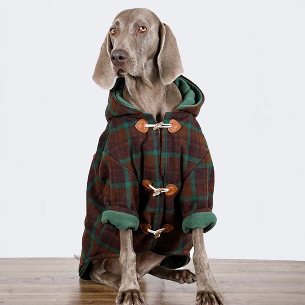 Cappotto montgomery elegante per cani