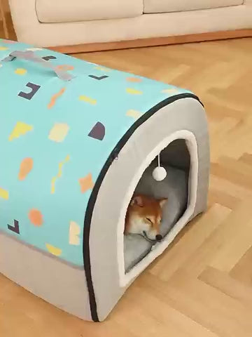 CUCCIA PER CANI MORBIDA SMONTABILE IGLOO