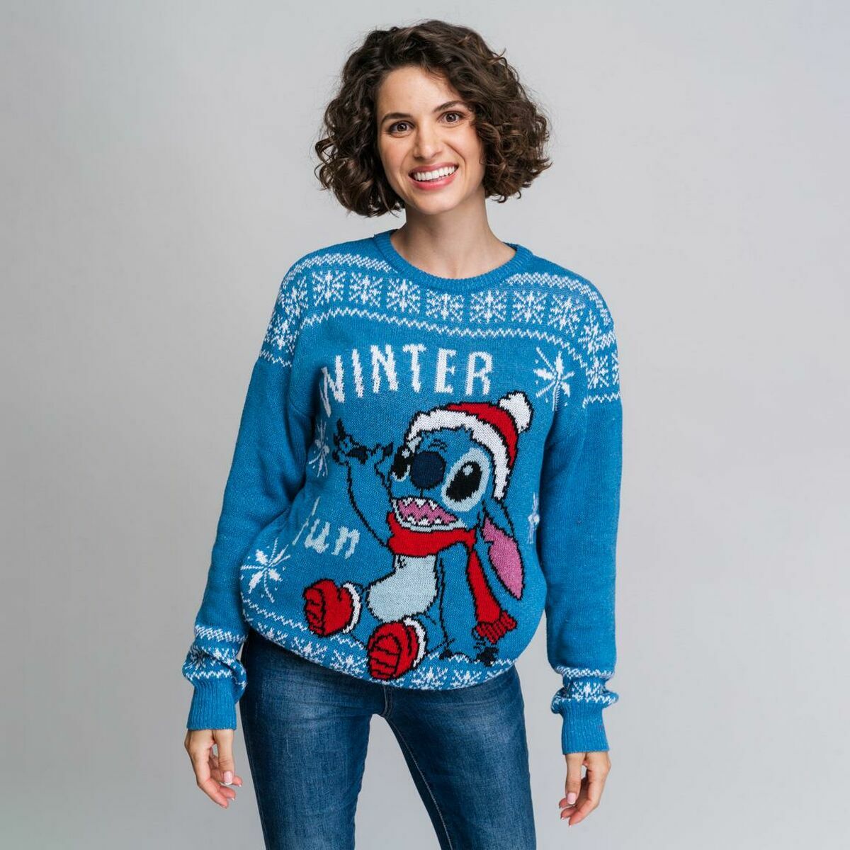 Maglia Unisex Disney Stitch Azzurro