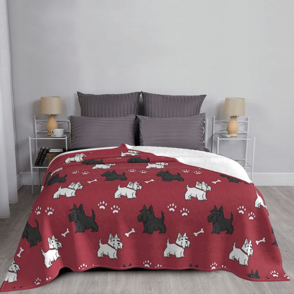 COPERTA DI PILE TERRIER ZAMPINE