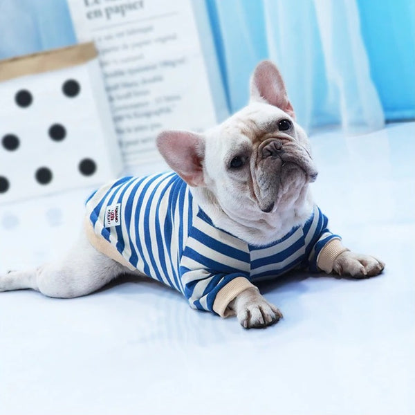 PIGIAMINO PER CANI A RIGHE