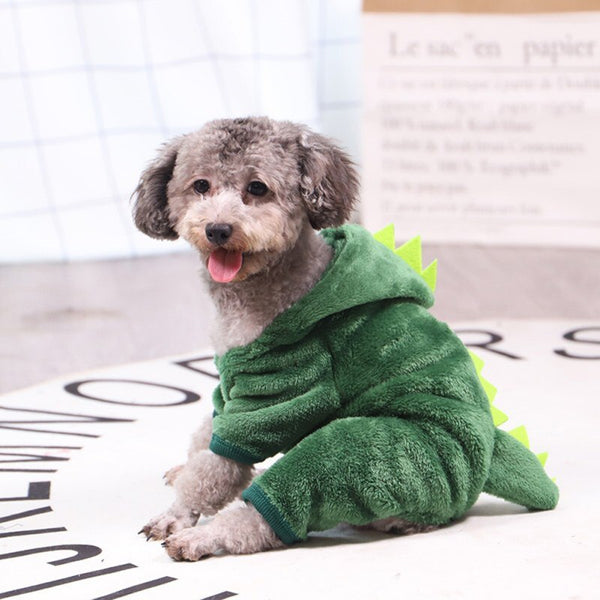 DINOSAUR HALLOWEEN DOG OUTFIT