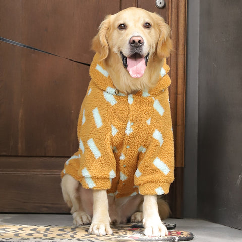 GIUBBOTTO PER CANI GRANDI IN PELLICCIA DI PILE BIG BOIS