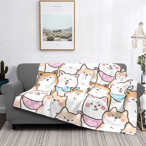 COPERTA DI PILE SHIBA INU