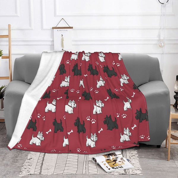 COPERTA DI PILE TERRIER ZAMPINE