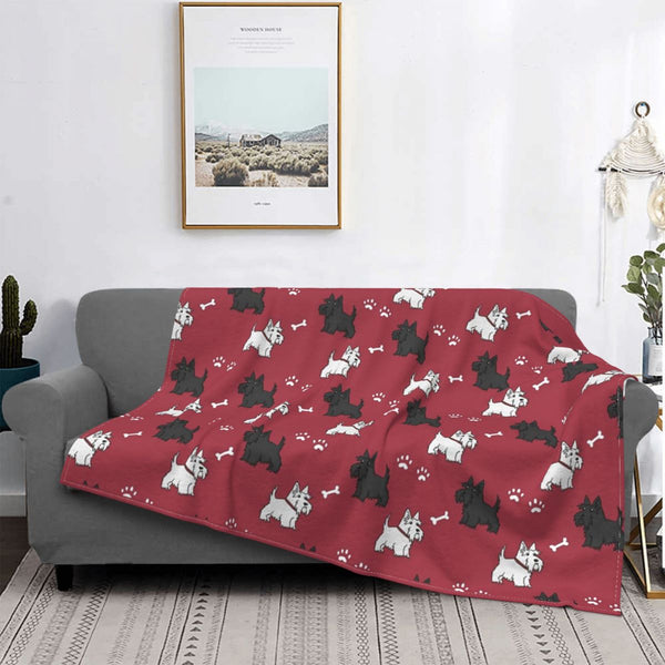 COPERTA DI PILE TERRIER ZAMPINE