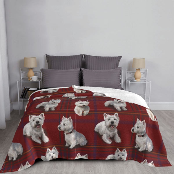 FLEECE BLANKET SCOTTISH TERRIER