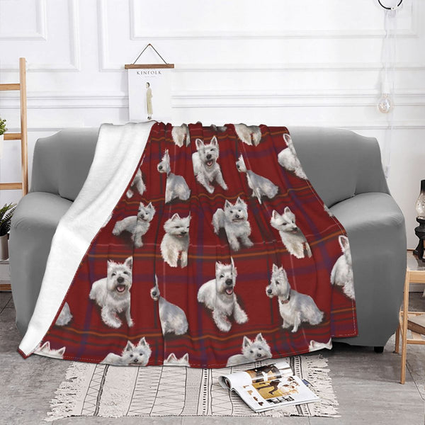 FLEECE BLANKET SCOTTISH TERRIER