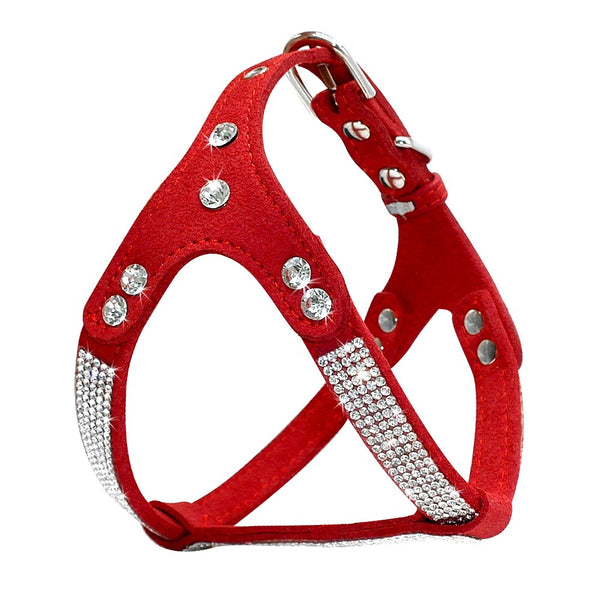 PETTORINA PER CANI CON STRASS LIGHT