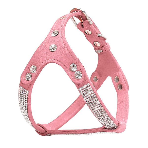 PETTORINA PER CANI CON STRASS LIGHT