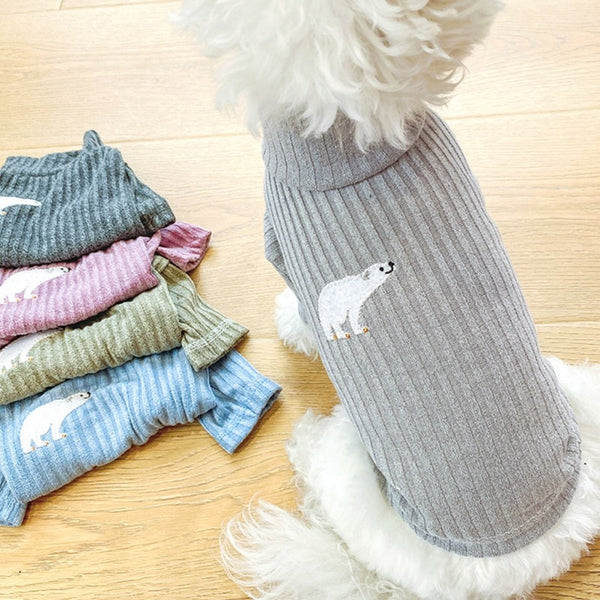 VESTITO PER CANI CON ORSO POLARE