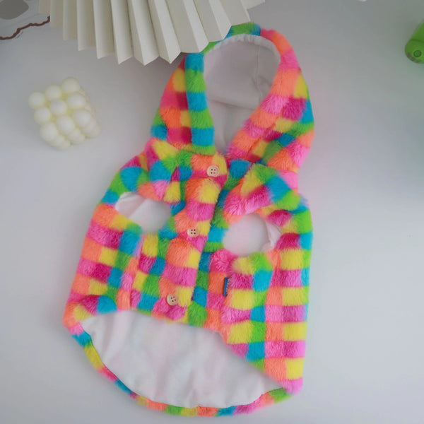 <transcy>FLUO FUR DRESS FOR DOGS AND CATS </transcy>