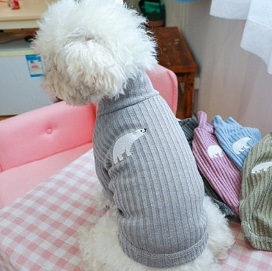 VESTITO PER CANI CON ORSO POLARE