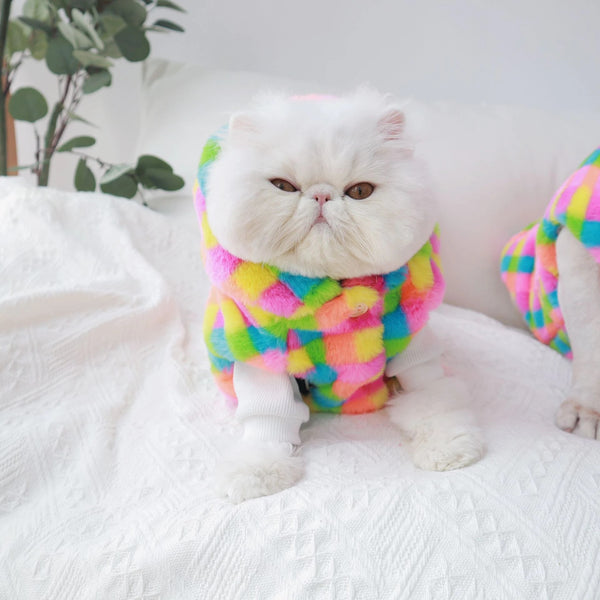 <transcy>FLUO FUR DRESS FOR DOGS AND CATS </transcy>