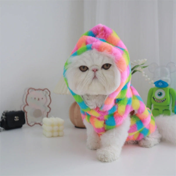 <transcy>FLUO FUR DRESS FOR DOGS AND CATS </transcy>