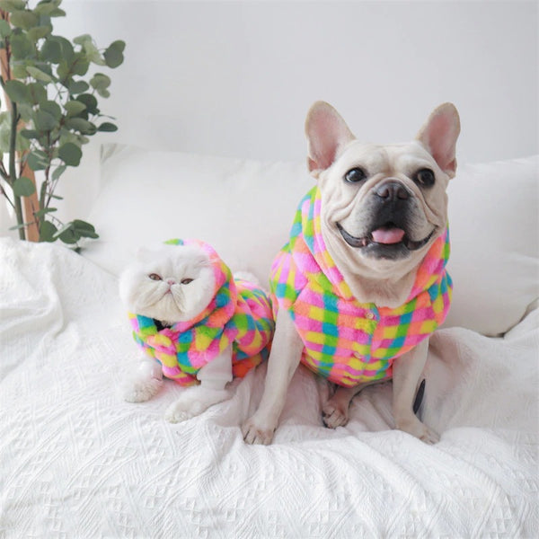 <transcy>FLUO FUR DRESS FOR DOGS AND CATS </transcy>