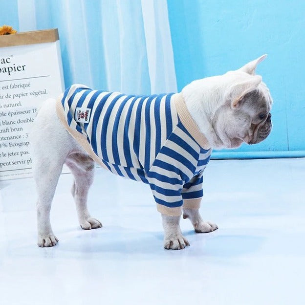 PIGIAMINO PER CANI A RIGHE