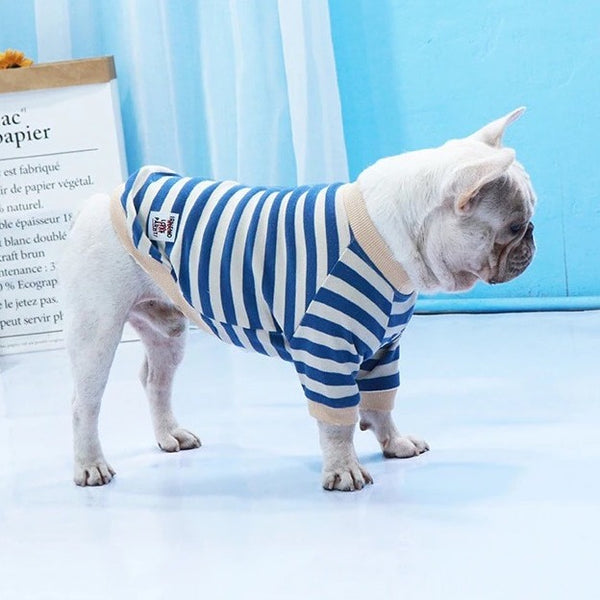 PIGIAMINO PER CANI A RIGHE
