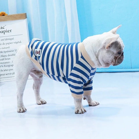 PIGIAMINO PER CANI A RIGHE