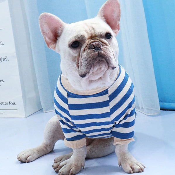 PIGIAMINO PER CANI A RIGHE