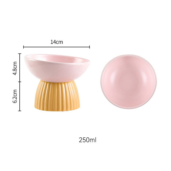 MOMI CERAMIC RAISED BOWL FOR DOGS