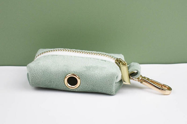PERSONALIZZABILE - SET PETTORINA PER CANI IN VELLUTO MENTA FONDO ROSA