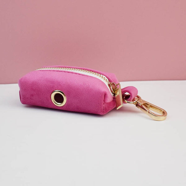 PERSONALIZZABILE - SET PETTORINA PER CANI IN VELLUTO PEONIA