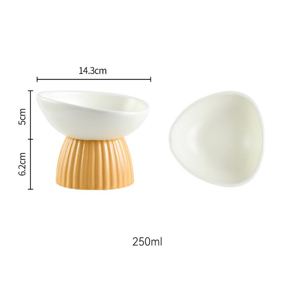 MOMI CERAMIC RAISED BOWL FOR DOGS