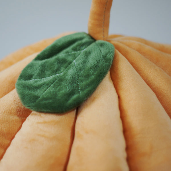 SOFT PUMPKIN DOG BED