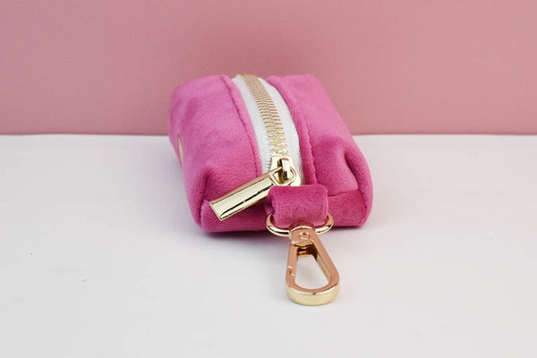 PERSONALIZZABILE - SET PETTORINA PER CANI IN VELLUTO PEONIA