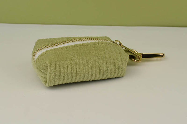 PERSONALIZZABILE - SET COLLARE PER CANI IN VELLUTO PISTACCHIO A COSTE