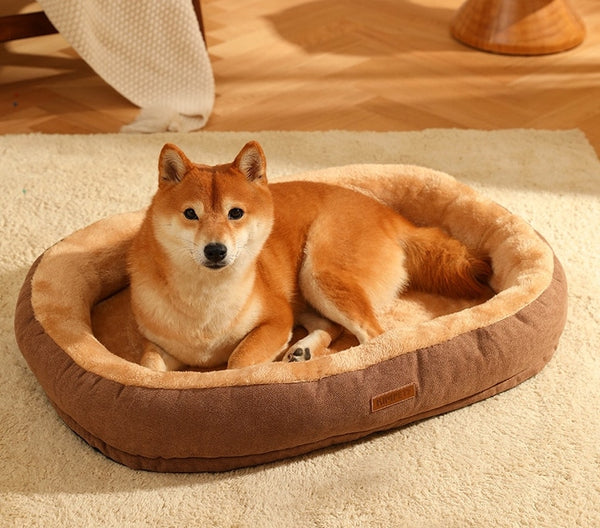 CUCCIA PER CANI IN MORBIDO PELUCHE SHIBA