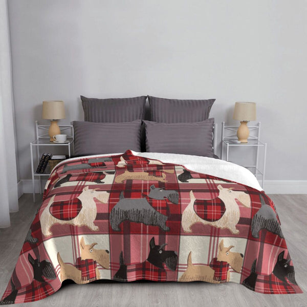 SCOTTISH TERRIER FLEECE BLANKET
