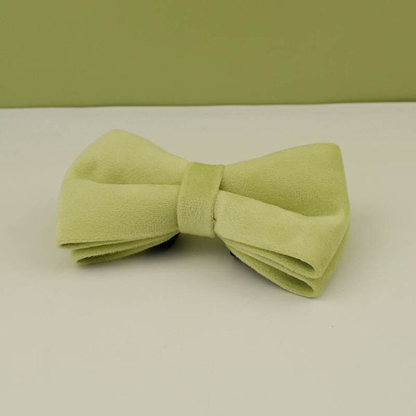 PERSONALIZZABILE - SET COLLARE PER CANI IN VELLUTO PISTACCHIO