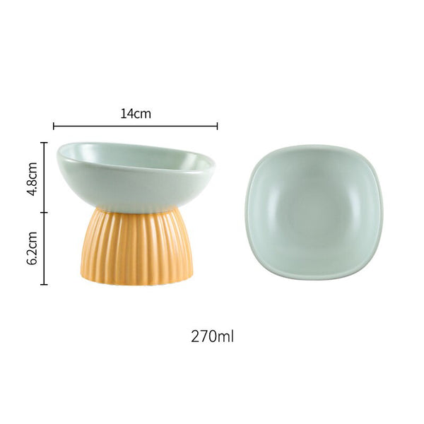 MOMI CERAMIC RAISED BOWL FOR DOGS